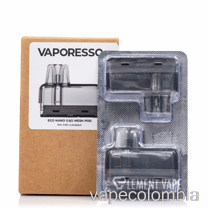 Vape Kit Completo Vaporesso Eco Nano Vainas De Repuesto Vainas De 0.8ohm